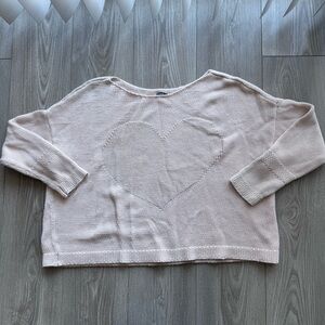 Aerie Soft Pink Knit Sweater